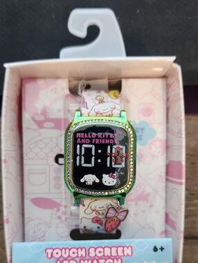 Hello Kitty & Friends Touch Screen Kids Watch - Pink/White